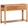 vidaXL Console Table 110x35x75 cm Solid Wood Acacia