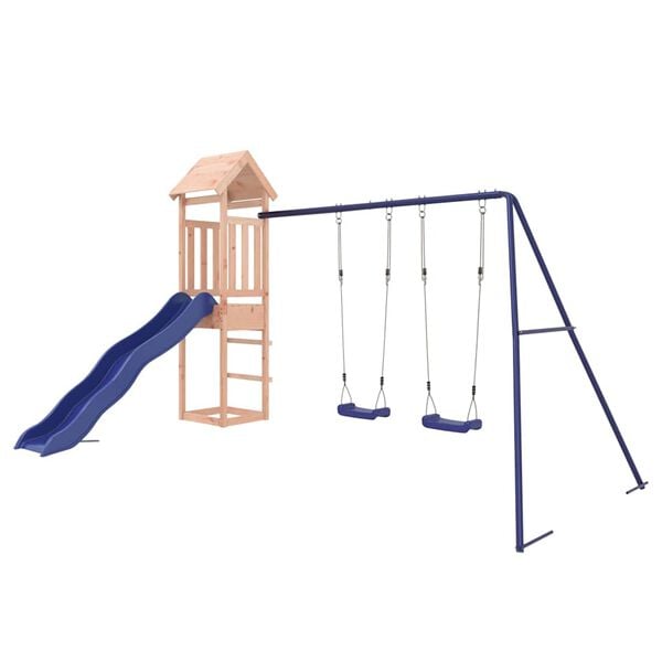 vidaXL Outdoor Playset Solid Wood Douglas