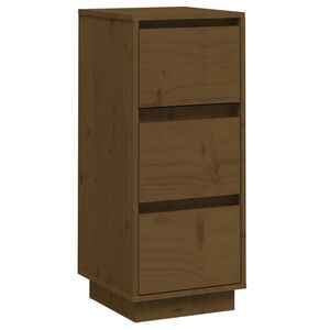 vidaXL Sideboard | Honey brown | Solid pine wood | Medium | Sideboard