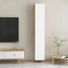vidaXL TV Cabinets 2 pcs White and Sonoma Oak 30.5x30x90 cm Engineered Wood