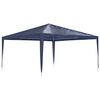 vidaXL Partytent | Blue | Polyethylene, Iron | Large | Sturdy | Party Tent