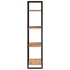 vidaXL 4-Tier Bookcase 80x40x180 cm Solid Acacia Wood