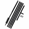 vidaXL Ground Drill with Handle 80 mm with Extension Tube 5 m Steel