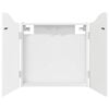 vidaXL Dartboard Cabinet White 56 x 12 x 63 cm Engineered Wood