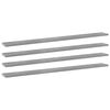 vidaXL Bookshelf Boards 4 pcs Concrete Grey 100x10x1.5 cm Engineered Wood