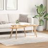 vidaXL Coffee Table Set 2 Pieces Solid Pinewood Brown
