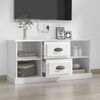 vidaXL TV Cabinet High Gloss White 99.5x35.5x48 cm Engineered Wood