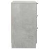 vidaXL Bedside Cabinets 2 pcs Concrete Grey 40x36x65 cm
