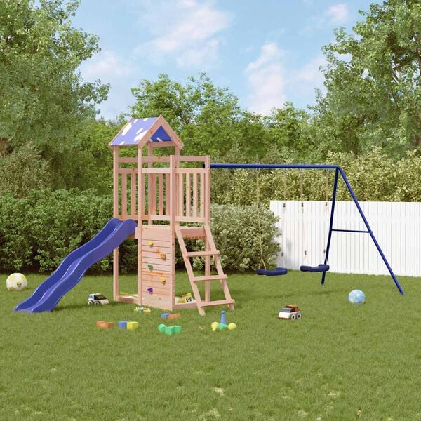 vidaXL Outdoor Playset Solid Wood Douglas