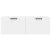 vidaXL Wall Cabinet White 100x36.5x35 cm Engineered Wood