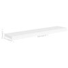 vidaXL Floating Wall Shelves 4 pcs White 120x23.5x3.8 cm MDF