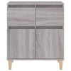 vidaXL Sideboard Grey Sonoma 60x35x70 cm Engineered Wood
