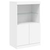 vidaXL Sideboards with LED Lights 3 pcs White Engineered Wood