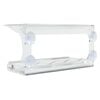 vidaXL Window Bird Feeders 2 pcs Acrylic 30x12x15 cm