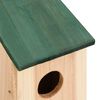vidaXL Bird Houses 4 pcs Wood 12x12x22 cm