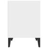 vidaXL Bedside Cabinets 2 pcs White 40x35x50 cm