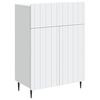 vidaXL Sideboard White 66 x 34.5 x 92 cm Engineered Wood