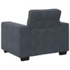 vidaXL 3 Piece Sofa Set with Cushions Dark Grey Velvet