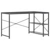 vidaXL Computer Desk Black 120x72x70 cm