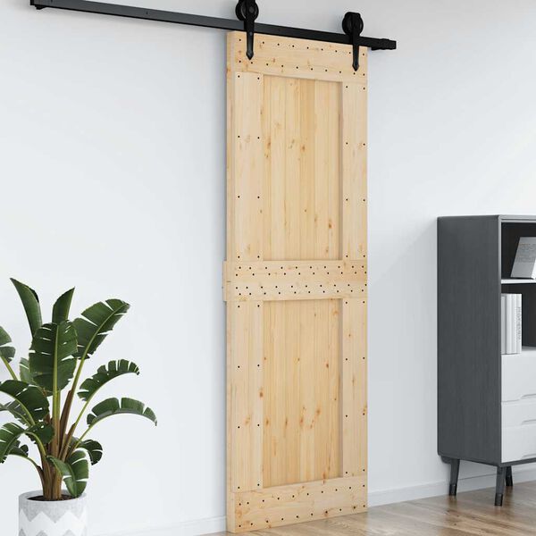 vidaXL Door NARVIK 80x210 cm Solid Wood Pine