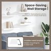vidaXL Floating Wall Shelves 4 pcs White 60x23.5x3.8 cm MDF