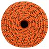 vidaXL Boat Rope Orange 8 mm 50 m Polypropylene