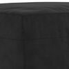 vidaXL Footstool Black 70x55x41 cm Velvet