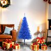 vidaXL Artificial Christmas Tree with Stand Blue 120 cm PVC