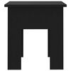 vidaXL Coffee Table Black 40x40x42 cm Engineered Wood