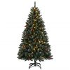 vidaXL Artificial Christmas Tree 150 LEDs 150 cm