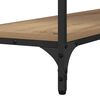 vidaXL Console Table Artisan Oak 100 x 30 x 75 cm Engineered wood