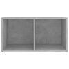 vidaXL 8 Piece TV Cabinet Set Concrete Grey Engineered Wood