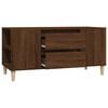 vidaXL TV Cabinet Brown Oak 102x44.5x50 cm Engineered Wood