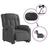 vidaXL Electric Stand up Massage Recliner Chair Dark Grey Fabric