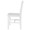vidaXL Dining Chairs 4 pcs White Pinewood