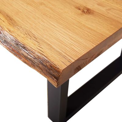 vidaXL Coffee Table 100x60x45 cm Solid Oak Wood