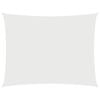 vidaXL Sunshade Sail Oxford Fabric Rectangular 2x3.5 m White