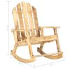 vidaXL Garden Rocking Chair Solid Mango Wood