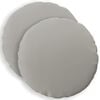 vidaXL Cushion with Pillow HEERLEN 2 pcs Grey Polyester