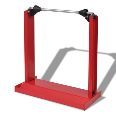 Professional Motorcycle Wheel Balancing Stand Red