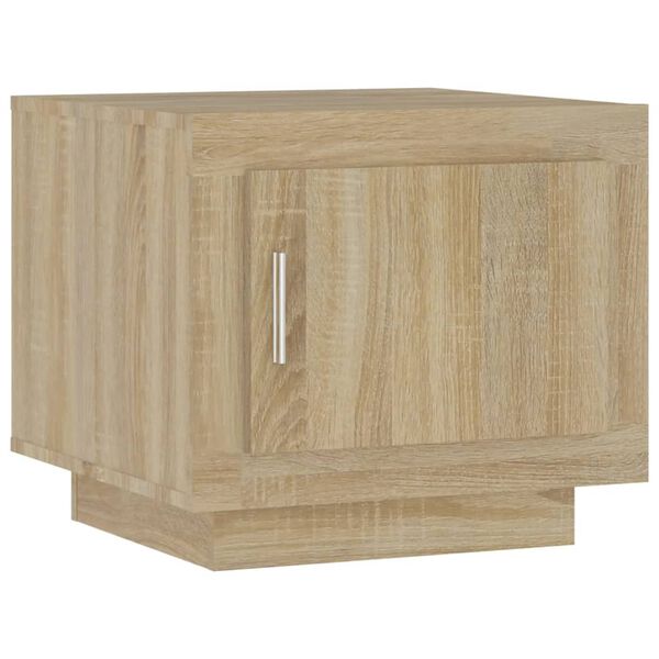 vidaXL Coffee Table Sonoma Oak 51x50x45 cm Engineered Wood