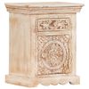 vidaXL Bedside Cabinet 40x30x50 cm Solid Mango Wood