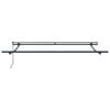 vidaXL Awning Frame Manual Anthracite 3 x 2.5 m Aluminium