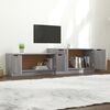 vidaXL TV Cabinet Grey Sonoma 158.5x36x45 cm Engineered Wood