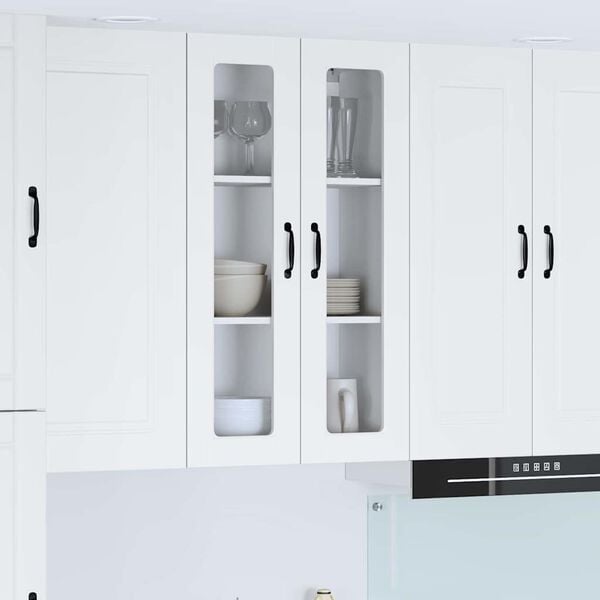 vidaXL Kitchen Cabinet White 60 x 31 x 100 cm Engineered Wood