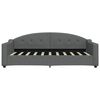 vidaXL Day Bed without Mattress Dark Grey 90x190 cm Fabric