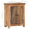 vidaXL Sideboard 60x33x75 cm Solid Acacia Wood and Reclaimed Wood