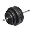 Folding Weight Bench Dumbbell Barbell Set Home Gym