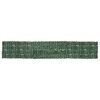 vidaXL Balcony Screen with Dark Green Leaves 600x100 cm