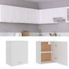 vidaXL Hanging Cabinet Lyon White 50x31x60 cm Engineered Wood